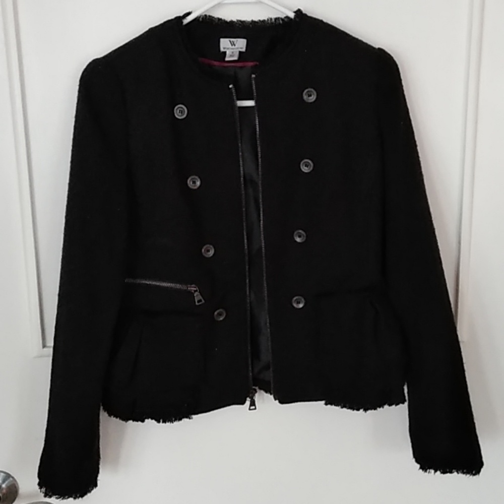 Black Tweed suit jacket Blazer